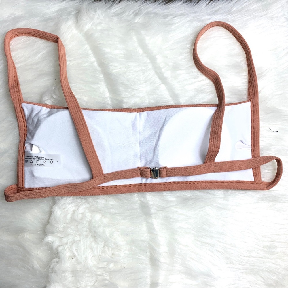 👙New! “IVY” Biege Ribbed Bikini Set - Picture 6 of 10